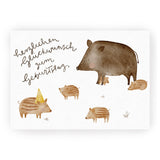Postkarte Happy Birthday