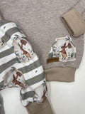 Set Sweatshirt Gr. 74/80 und Pumphose Gr. 74/80