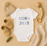 Bügelbild Nr. 2030 Born 2025 blau