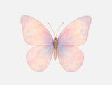 Bügelbild Nr. 105 Schmetterling Rosa