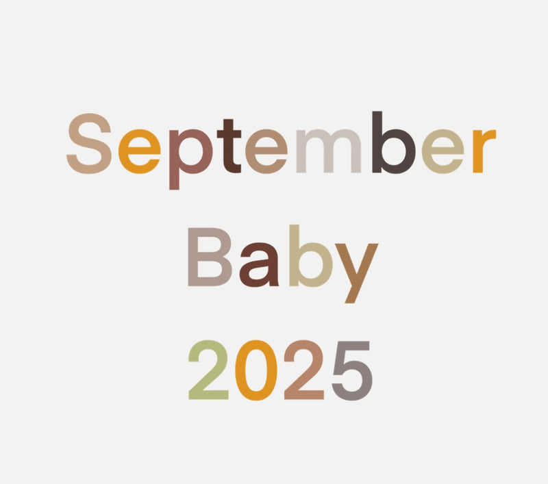 Vorbestellung September Baby 2025