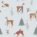 Reh im Winter