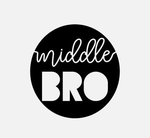 Bügelbild Nr. 463 Middle Bro