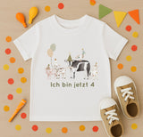 Bügelbild Nr. 481 ich bin jetzt 4