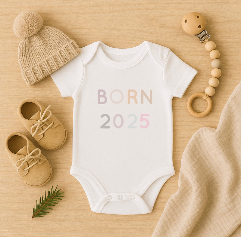 Bügelbild Nr. 2025 Born 2025 rosa