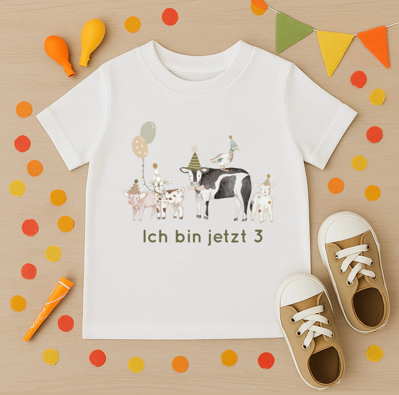 Bügelbild Nr. 478 ich bin jetzt 3