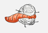 Bügelbild Nr. 169 Sushi Held