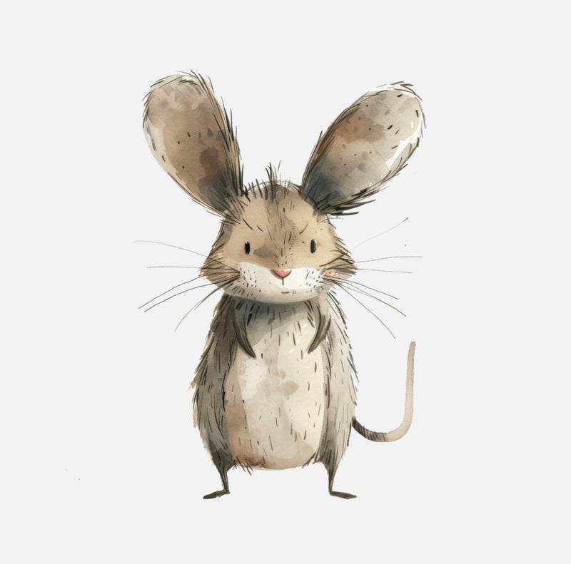 Bügelbild Nr. 59 Maus