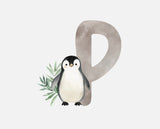 Bügelbild Alphabet mit Tieren