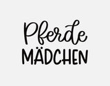 Bügelbild Nr. 193 Pferde Mädchen
