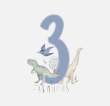 Bügelbild Nr. 74 3 mit Dinos
