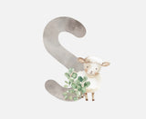 Bügelbild Alphabet mit Tieren