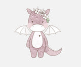 Bügelbild Nr. 280 Drachen Girl