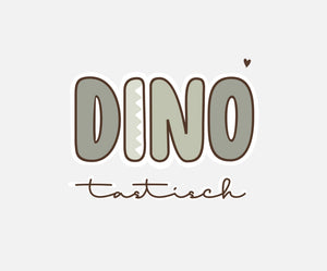 Bügelbild Nr. 258 Dino tastisch