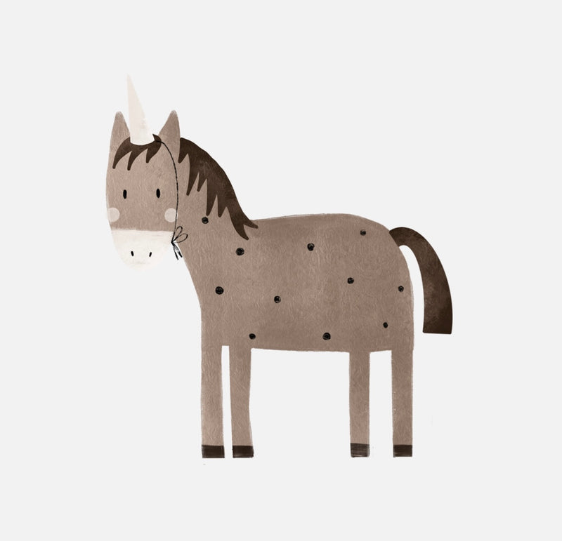 Bügelbild Nr. 34 ich wünsche ich wäre ein Einhorn