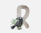 Bügelbild Alphabet mit Tieren