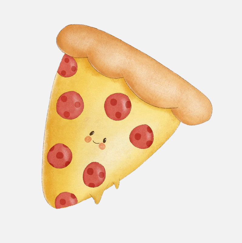 Bügelbild Nr. 162 Pizza Stück