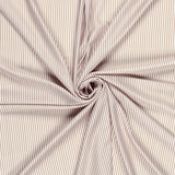 Jersey Swimwear Streifen Beige