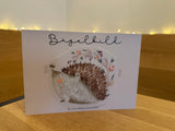 Bügelbild Nr. 42 Igel mit Biene