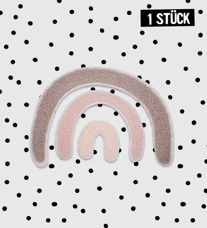Patch Regenbogen rosa