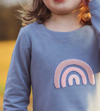 Patch Regenbogen rosa