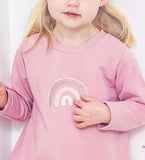 Patch Regenbogen rosa