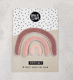 Patch Regenbogen rosa