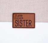 Kunstlederlabel little Sister