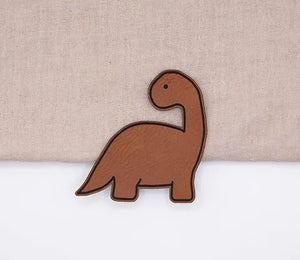 Kunstlederlabel Dino