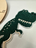 Chenille Patch Dino