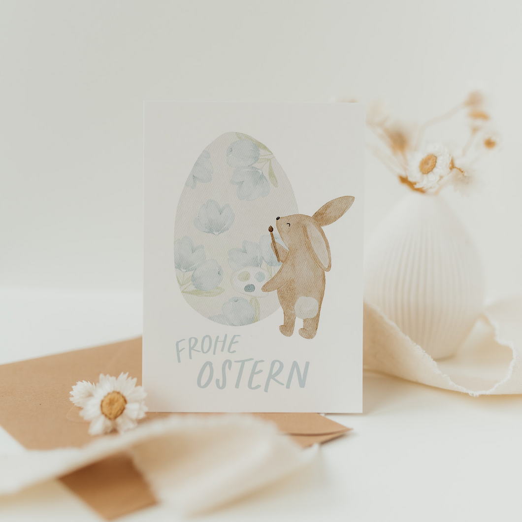 Postkarte Frohe Ostern