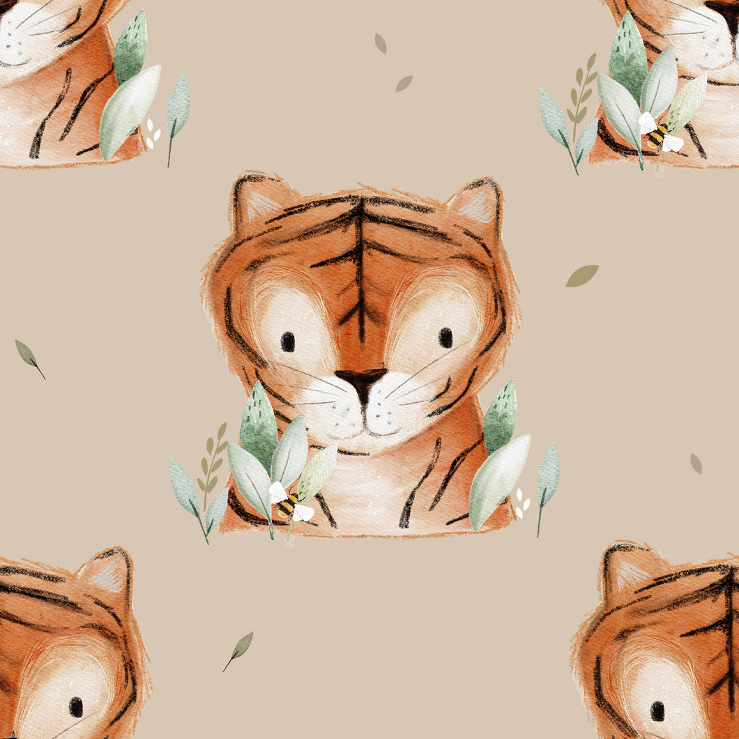 Kleiner Tiger beige