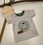 Kurzarm Set Jogger 9-12 Monate und Tshirt Gr. 74