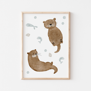 Poster Otter A4
