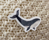 Sticker Blau Wal