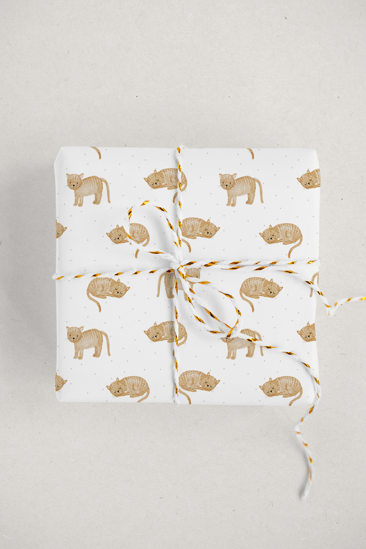Geschenkpapier Kätzchen