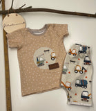 Kurzarm Set Tshirt Gr. 98 und Jogger 2-3 Jahre