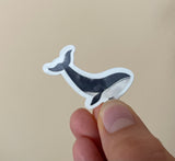 Sticker Blau Wal
